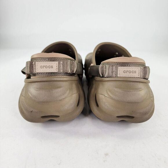 CROCS SALEHE BEMBURY POLLEX CLOG US 11 MEN'S TAN BROWN SLIP-ON SHOES - Picture 6 of 10